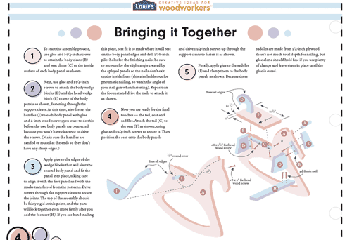 Image of my rocking horse brochure layout